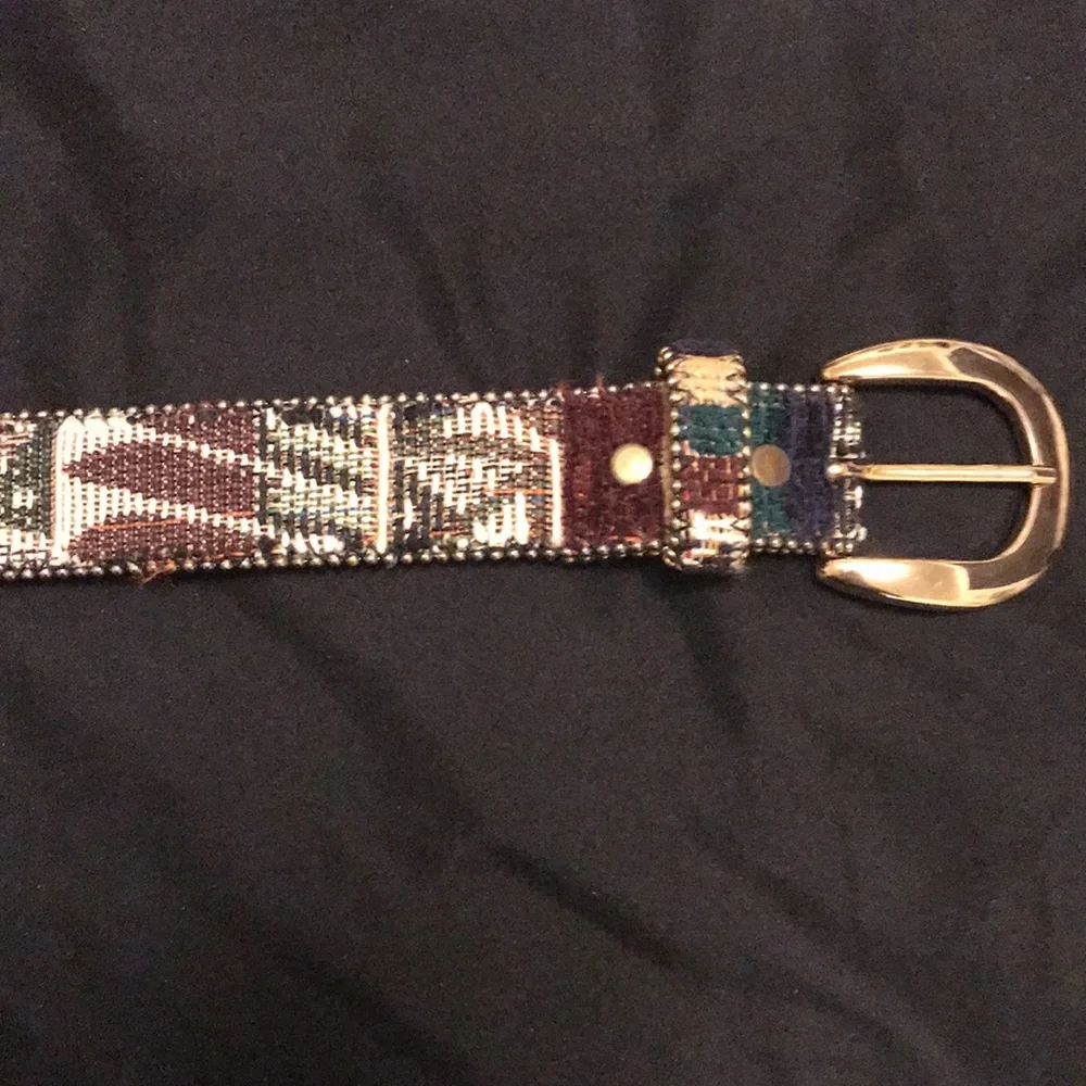 Absolutely Fresh by Prestige Leather S/M Women’s Retro Multicolor Belt 30”